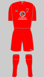 accrington stanley 2009-10 home kit