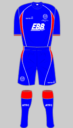 aldershot town 2009-10 third kit