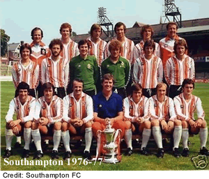 southampton fc 1976-77