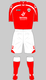barnsley fc 2010-11 home kit