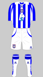 brighton & hove albion 2009-10 home kit