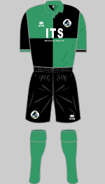 bristol Rovers away kit 2011-12