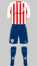 bury 2009-10 away kit