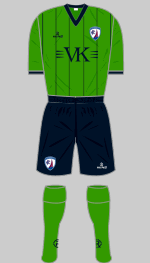chesterfield fc 2011-12 third kit