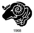 derby county fc crest 1968