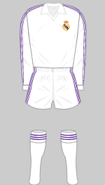 real madrdi 1981 european cup final kit