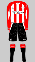 exeter city 2008-09 home kit