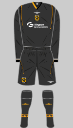 hull city 2008-09 away kit