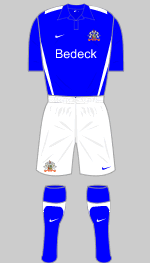 glenavon fc 2011-12 home kit