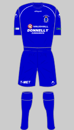 dungannon swifts 2013-14 home kit
