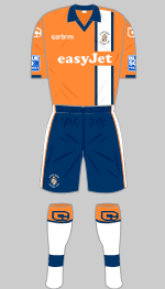 luton town fc 2011-12 home kit