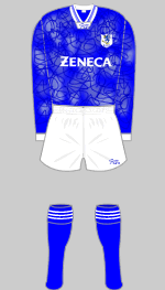 macclesfield town 1993-94 kit