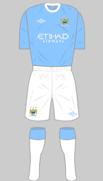 manchester city 2009-10 home kit