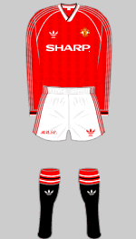 Manchester United 1988-1990 Kit