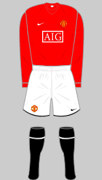 2007-2009 Manchester United Kit