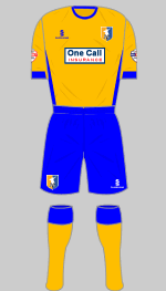 mansfield town fc 2013-14 home kit