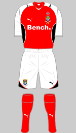 morecambe 2009-10 home kit