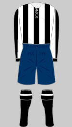 newcastle united 1908 fa cup final strip