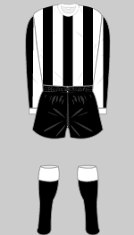 newcastle united 1964-65 strip second version