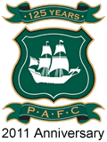 plymouth argyle fc 125th anniversary crest