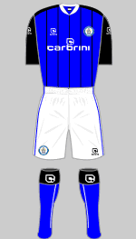 rochdale fc 2010-11 home kit