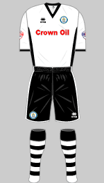 rochdale fc 2015-16 change kit