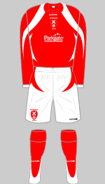 Rotherham united 2008-09 kit