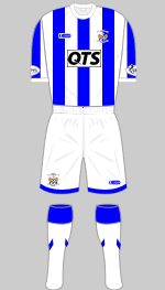 kilmarnock fc 2013-14 home kit from August