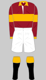 motherwell fc change kit 1928-32