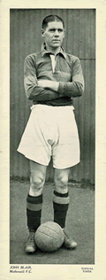 motherwel fc change kit circa 1931