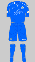 queen of the south 2013-14 home kit