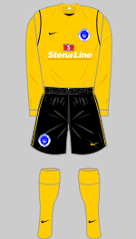 stranraer 2007-08 away kit