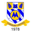 torquay united crest 1978