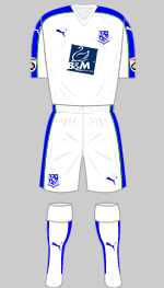tranmere rovers 2016-17 1st kit