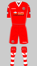 walsall fc 2012-13 home kit