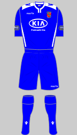 bangor city 2014-15 1st kit