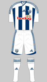 west bromwich albion 2011-12 home kit