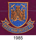 west ham united crest 1985