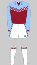 West Ham 1976-1977 Kit