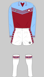 West Ham 1977-1980 Kit