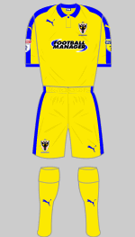 afc wimbledon 2nd kit 2018-20