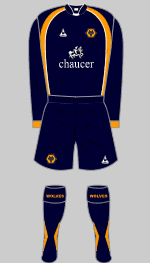 Wolves 2007-08 away kit