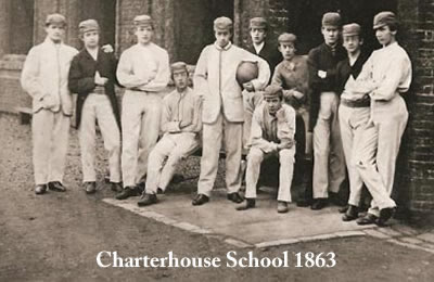 charterhouse school football team 1863