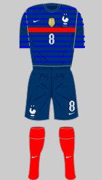 france euro 2020 1st kit