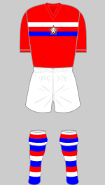 czechoslovakia 1954 world cup change kit