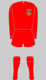 wales 1967-1972 home kit